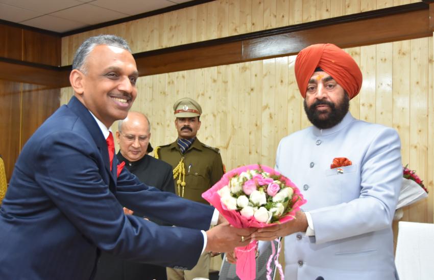 Academy visit of Hon'ble Governor Uttarakhand