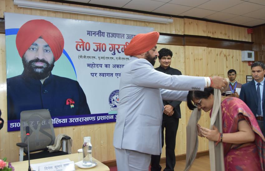 Academy visit of Hon'ble Governor Uttarakhand