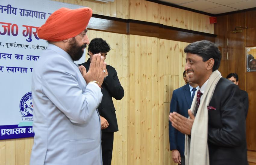 Academy visit of Hon'ble Governor Uttarakhand